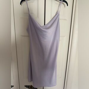 Urban Outfitters Elegant Lavender Cowl neck Dress Size L
